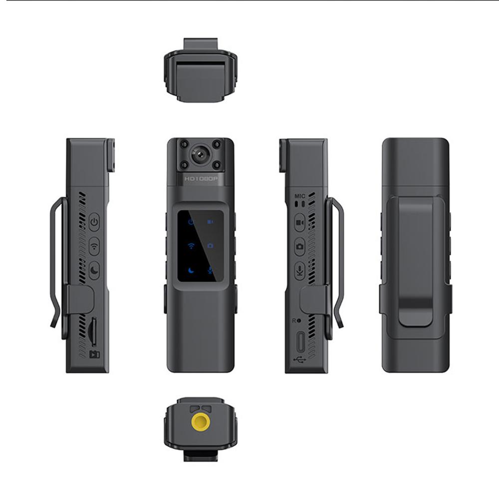 Мини-камера с точкой доступа Wi-Fi 1080P Портативный цифровой видеорегистратор Нательная камера Ночное видение DVR Миниатюрная видеокамера Камера для дайвинга