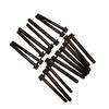 18PCS Cylinder Head Bolt Set for Ford For Ranger Pickup Compatible with For Mazda B2500 MPV Bongo 1995 on Models