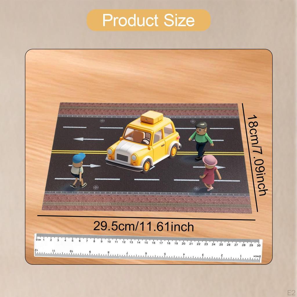 1/64 Highway Scene Model Kit, Background Diorama, Underground Garage, Parking Lot, Diecast Car