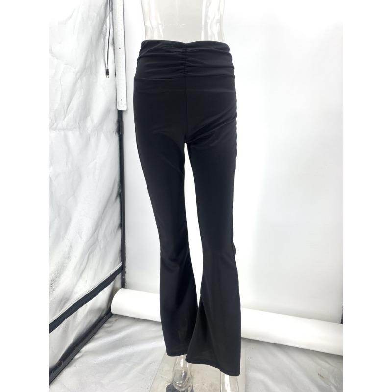 Женские новые брюки Hip Lift Belly Thin с высокой талией, расклешенные брюки