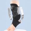 Adjustable Ankle Brace with Dual Aluminum Splints Ankle Stabilizer Knob-Controlled Compression X-Type