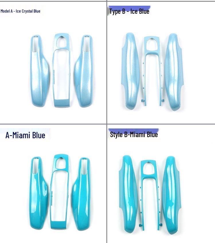 Fits Porsche Key Shell: New Cayenne, Macan, Panamera, 718, Taycan - Ice Raspberry Pink Matte Gray Solid Color