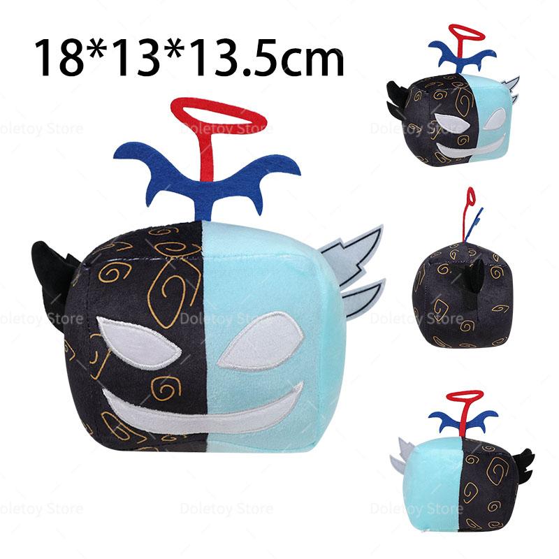 Новая плюшевая кукла Blox Fruits Аниме Игра Набитая Дракон Тираннозавр Лиса Кицунэ Фрукты Блокс Феникс Мамонты Плюшевая игрушка Подарки для детей