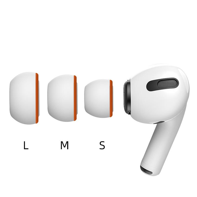 1 пара сменных насадок из пеноматериала, чехлы для наушников Airpods Pro, аксессуары
