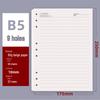 Съемный кольцевой блокнот формата B5 с индивидуальным логотипом для деловых встреч
