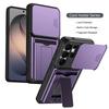 Для Samsung Galaxy S26 Plus S26 Ultra Чехол многослойная конструкция, ударопрочный чехол с подставкой, слот для карт, защита объектива