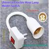 Versatile E27 Lamp Socket with Toggle Switch Ideal for Home Lighting