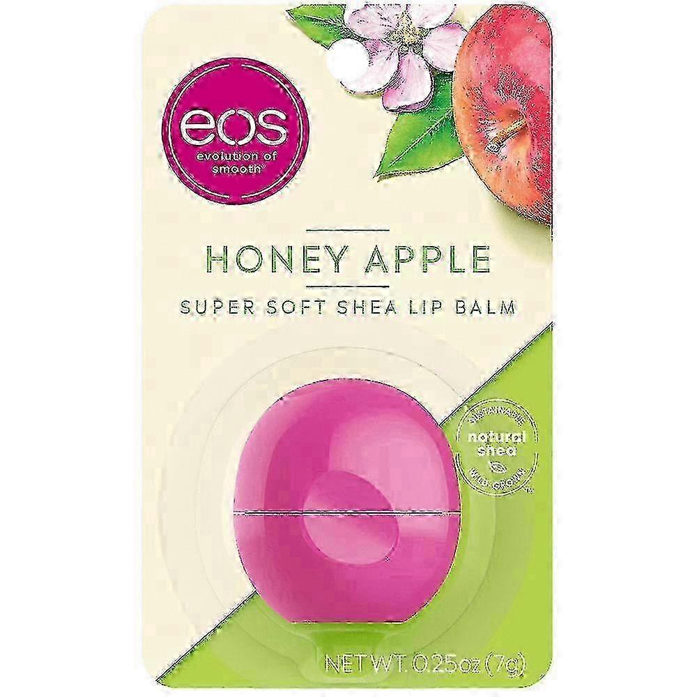 Eos Super Soft Shea Lip Balm, Sphere, Honey Apple, 0.25 Oz