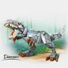 Jurassic World Park Dinosaur Building Block Creative Expert Tyrannosaurus Rex Triceratops Assembled Model Bricks Kid Toy
