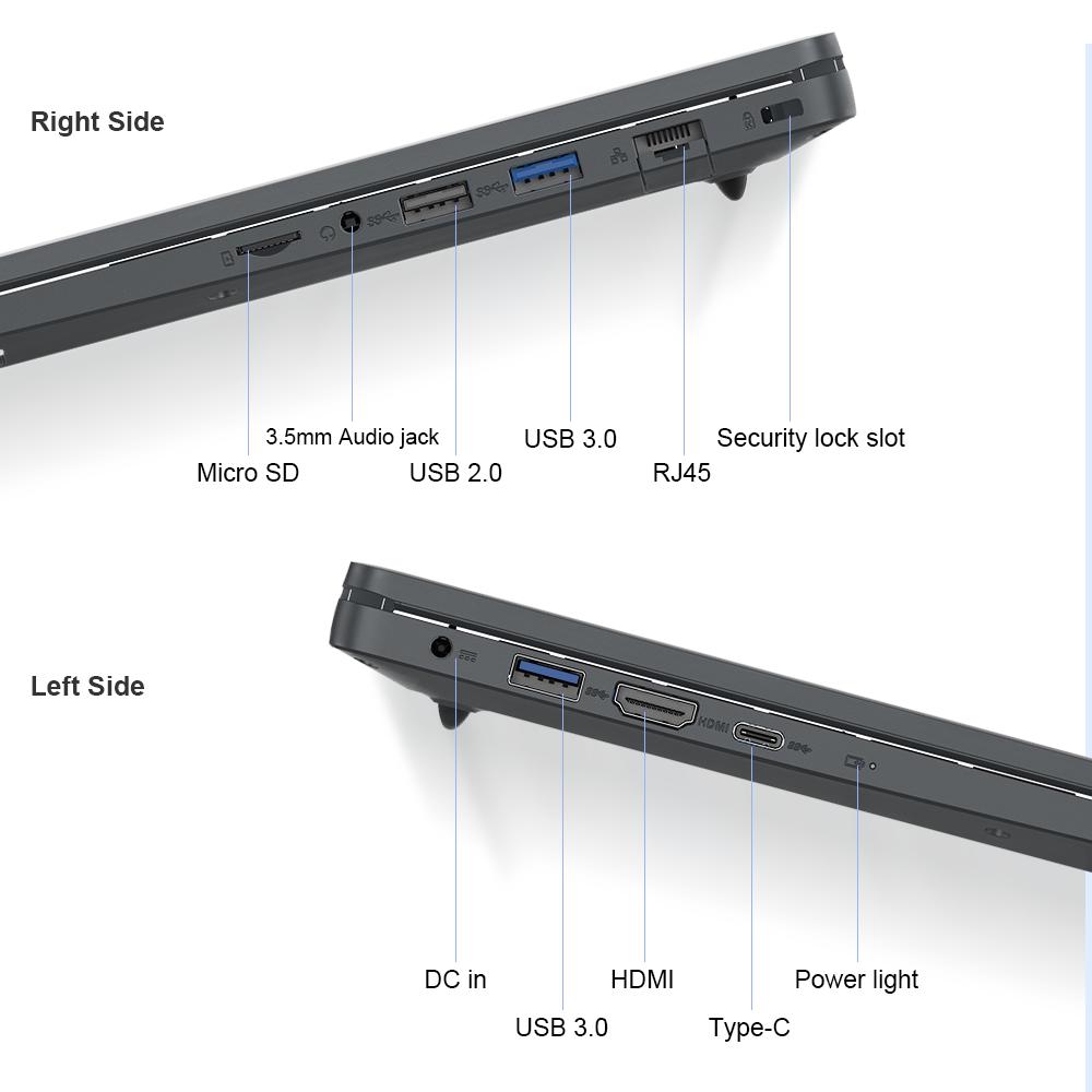 Ноутбук Ninkear A15 Air 15.6'' 16 ГБ ОЗУ + 512 ГБ SSD AMD Ryzen 5 3500U 1920x1080 Частота обновления 60 Гц