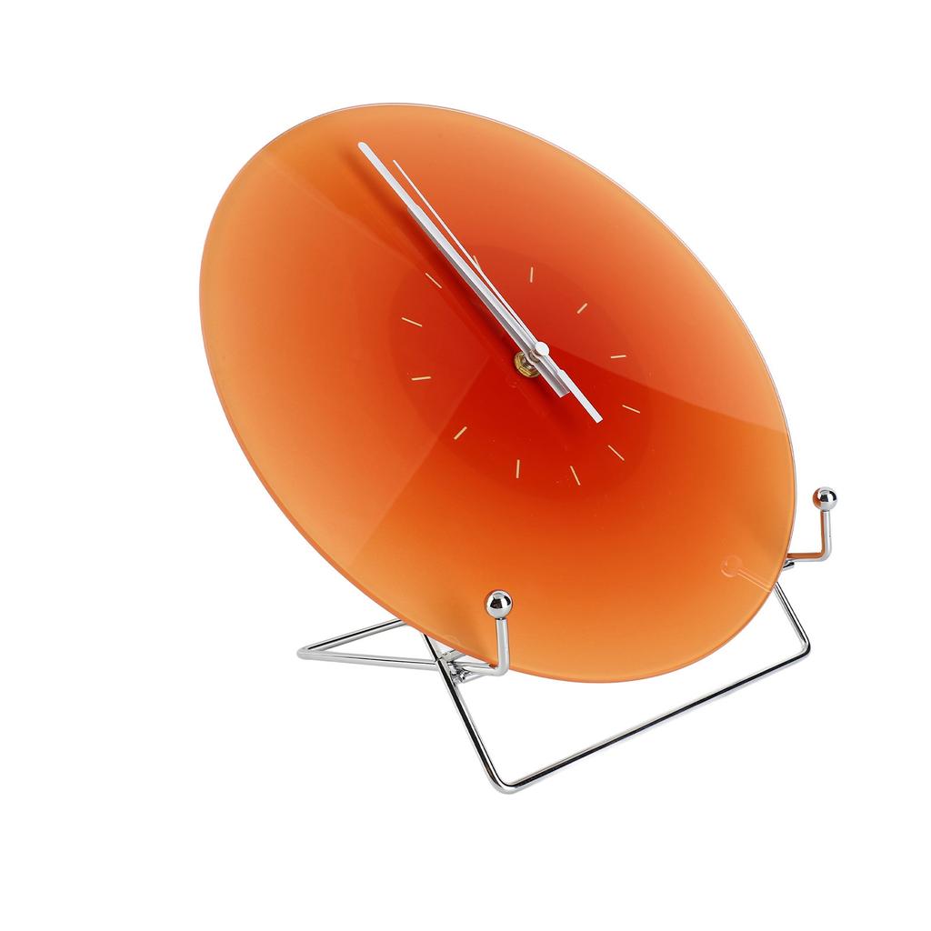 12-дюймовые круглые часы на батарейках, бесшумные, декоративные настенные стеклянные часы для гостиной, спальни