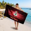 Southampton FC Custom Beach Towel, Personalized Name Text Print, Football Logo Soft Quick‑Dry Towel Holiday Gift