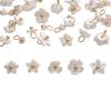 5Pcs Resin Mini Flower Pendant Charms for Necklace Bracelet DIY Jewelry Craft Making