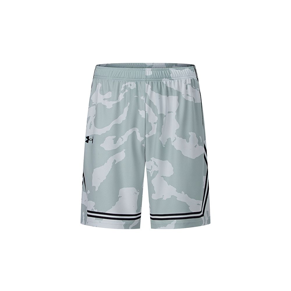 Under Armour Patterned Quick-Dry Basketball Shorts Men Shorts White 24500210-100
