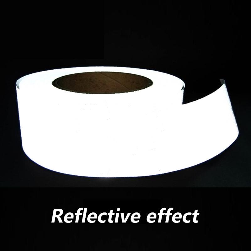 Светоотражающая тканевая лента 10 м, высоковидимые защитные полосы для ночного использования, полиэстеровые материалы