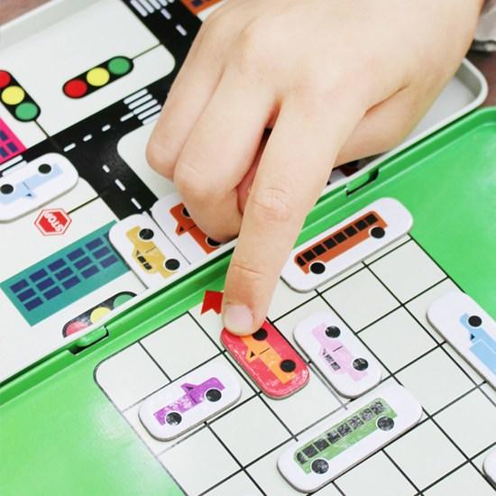 Purple Cow Magnetic Traffic Jam Board Game, Popular Korean Game