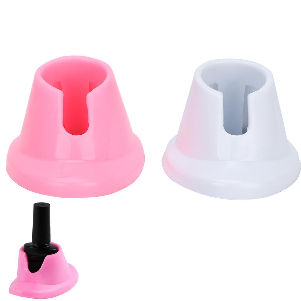 2 шт. Мягкий резиновый держатель для бутылочек с лаком для ногтей, подставка для лака против проливания для салона нейл-арта
