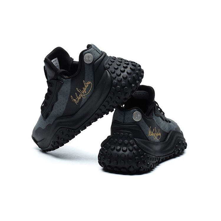 Fila Mihara Yasuhiro X FM 9 Тканевые TPU Сетчатые Легкие Повседневные Кроссовки с Низким Верхом Женские кроссовки Темно-Сланцевый F12W124138FBB