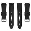 Силиконовый + кожаный ремешок для Samsung Galaxy Watch 6 5 Pro 40 мм 44 мм ремешок для часов 6 4 Classic 47 43 мм 46 мм Сменный браслет Correa