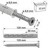 Frame expansion plugs KPS-FAST-08120S (50)