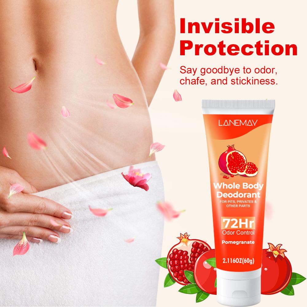 Дезодорант для всего тела - сохраняет подмышки свежими и сухими, надолго сохраняет свежесть - Дезодорант для мест с неприятным запахом