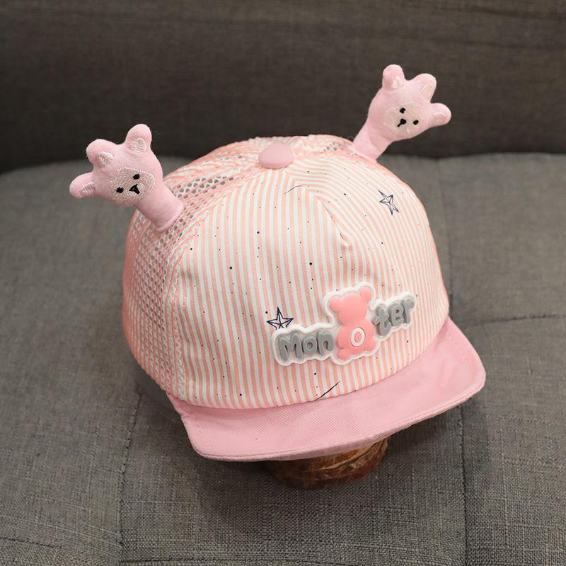 Baby Boy Summer Mesh Baseball Cap Breathable Soft Brim Sun Hat Lightweight Toddler Visor Cap For Outdoor Protection