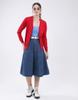 MONTE CARLO Женский кардиган с V-образным вырезом и рукавами полной длины
