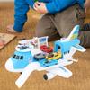 Transport Cargo Airplane Car Play Set with Children Aviation