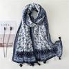 Fashion Bright Striped Line Tassel Viscose Shawl Scarf Lady High Quality Wrap Headband Bufandas Muslim Hijab Sjaal 180*90Cm