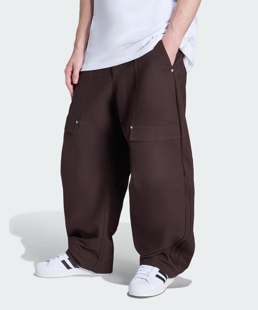 adidas Рабочие брюки-карго из канваса - Aura Coffee / Kg6442