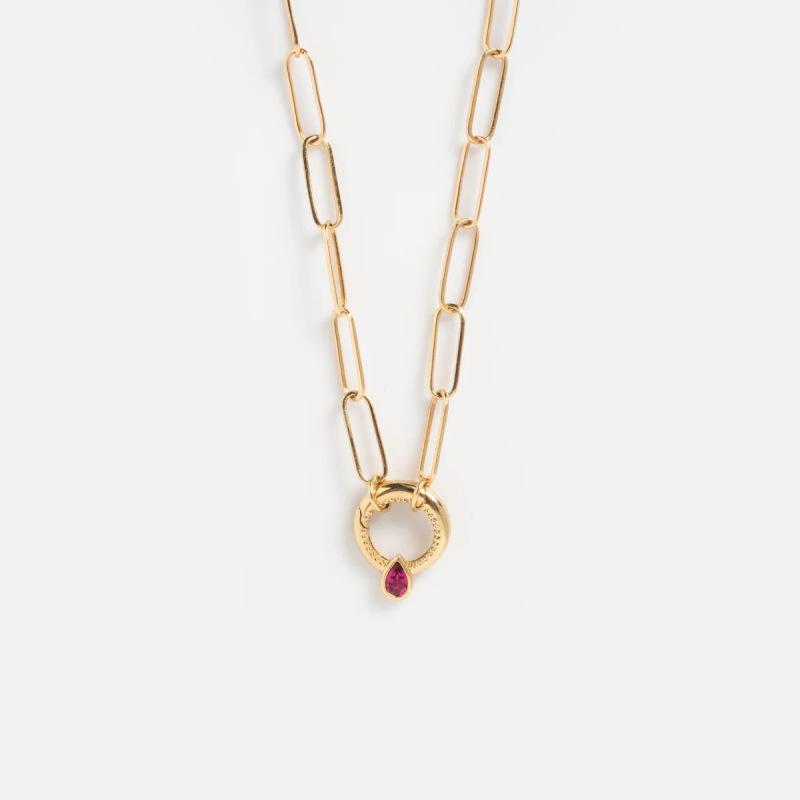 Fashion Stainless Steel Pearl Multi-Pendant Necklace Holiday Style Light Luxury Versatile Design Sense Creative Jewelry