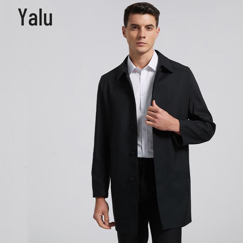 Мужской тренч средней длины Yalu в стиле business casual