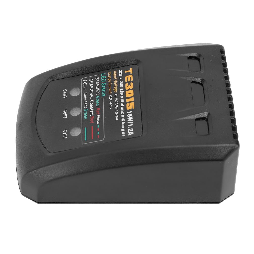 Зарядное устройство для балансировки аккумулятора 2S 3S LiFe Lithium Polymer 1‑8S NiMH 15 Вт высокой мощности RC Car Airplane Boat