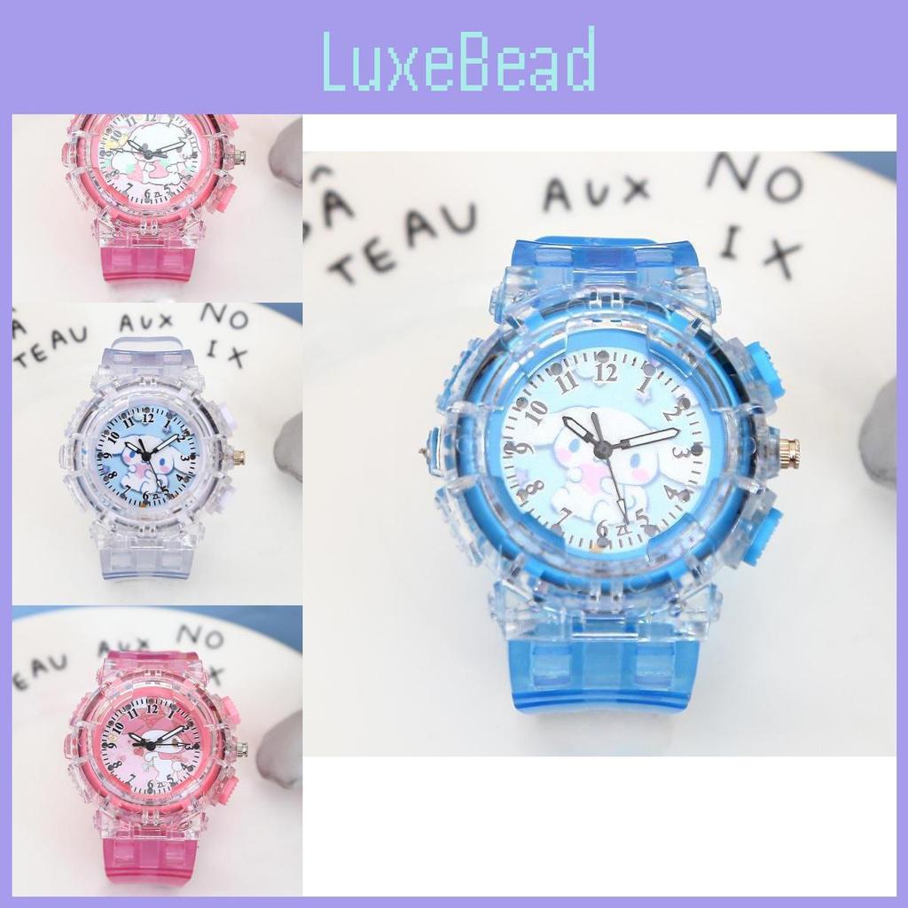 Ku Luo Mi Girls' Electronic Watch With Time Display And Glow-in-the-dark Feature Ideal Toy For Kindergarten Birthday Gift