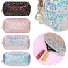 High Quality Mermaid Sequin Glitter Pen Bag Zipper Pouch Cosmetic Storage Makeup Bag