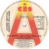 7inch Record JOHNNY MATHIS & DENIECE WILLIAMS - Too Much, Too Little, Too Late SCBS6164PROMO CBS 1978 UK Soul/Funk Used