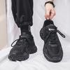 Новые весенние дышащие сетчатые спортивные туфли для мужчин в корейском стиле, модные, универсальные, на толстой подошве, нескользящие, повседневные, для бега, туфли папы