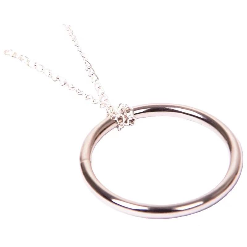 1Pc Magic Ring Stage Performance Magic Tricks Props Easy To Learn Interactive Puzzle Toys For Children