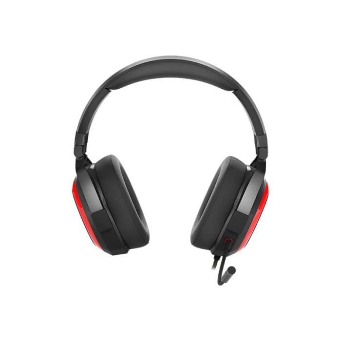 Casque - NATEC - Genesis Argon 500 - Pleine taille - Filaire - Noir