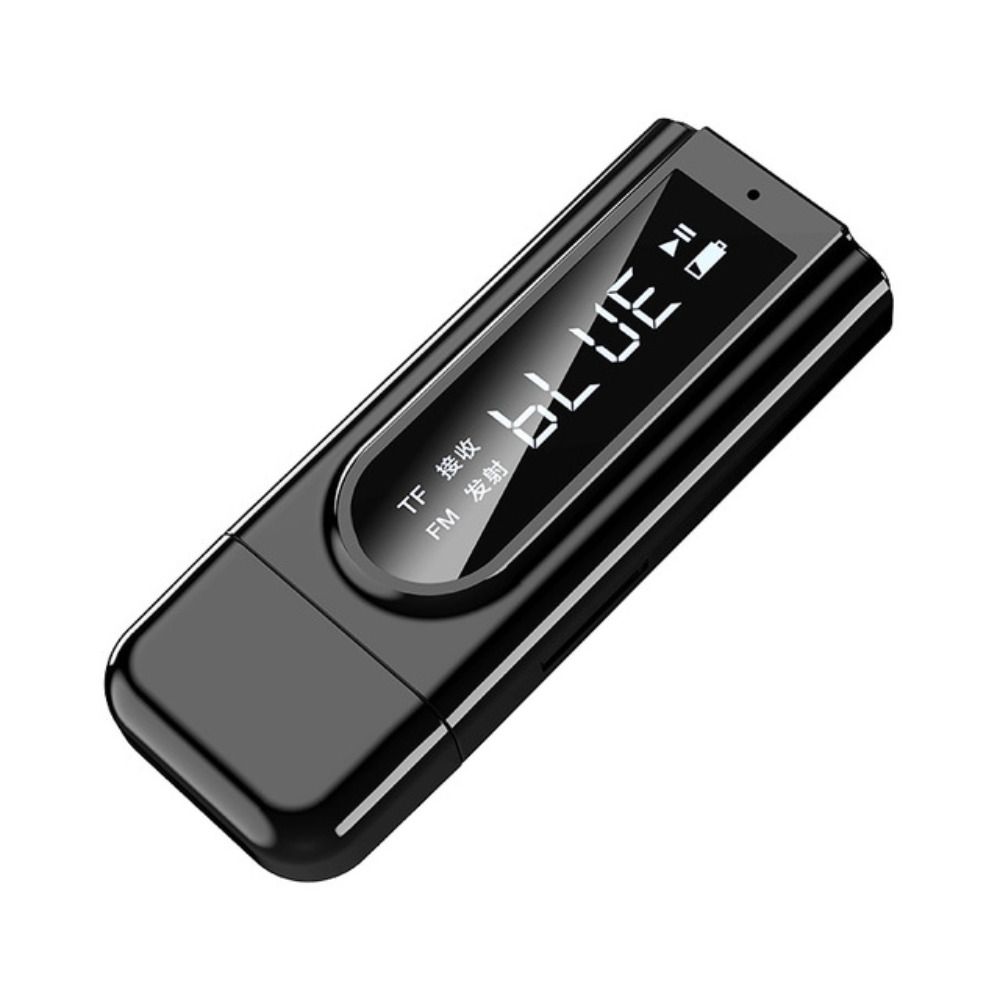 For TF Card AUX USB Wireless Adapter Bluetooth 5.0 Adapter Bluetooth Receiver FM Transmitter Receiver Bluetooth Transmitter