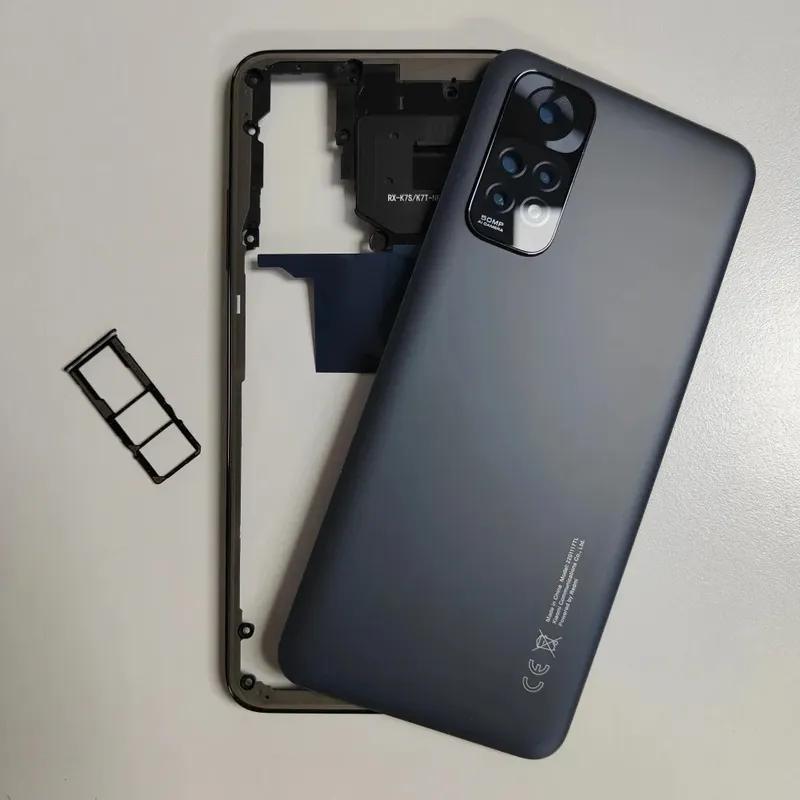 Для Redmi Note 11 4G/11S Средняя рамка и задняя крышка аккумулятора