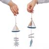 1 Gift Small fish Home Decoration Ocean style Decorative Hanging Ornaments Wooden pendant Crafts