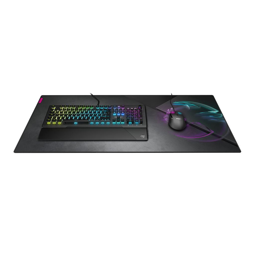 ROCCAT Sense Icon XXL Gaming Mouse Durable Microwave Cloth x 420 x Japanese Pad, Resin-Coated (900 3mm), Non-Slip, Water-Resistant [Authorized