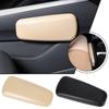 PU Leather Car Leg Knee Cushions Elbow Pad Auto Door Center Control Armrest Soft Pad Car Interior Leg Knee Thigh Support Cushion
