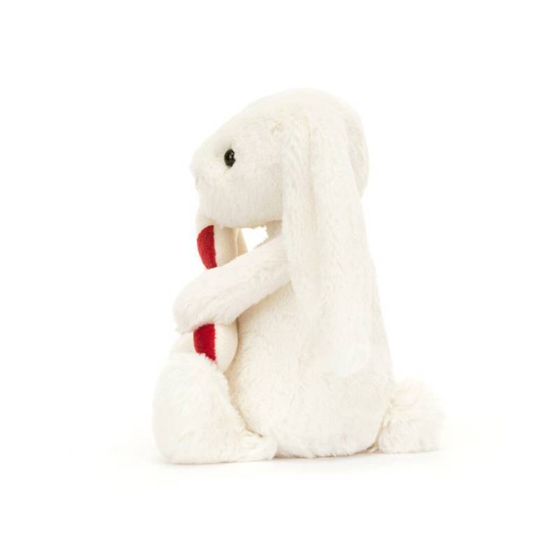 With Bunny Bashful Candy Cane Plush Doll Stuffed Animal Playroom Gifts Decor
