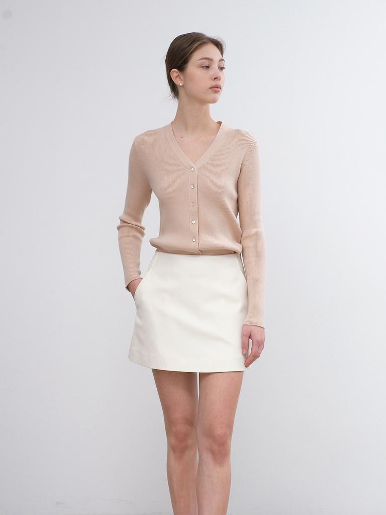 Antome Aren Skirt Pants (Cream)