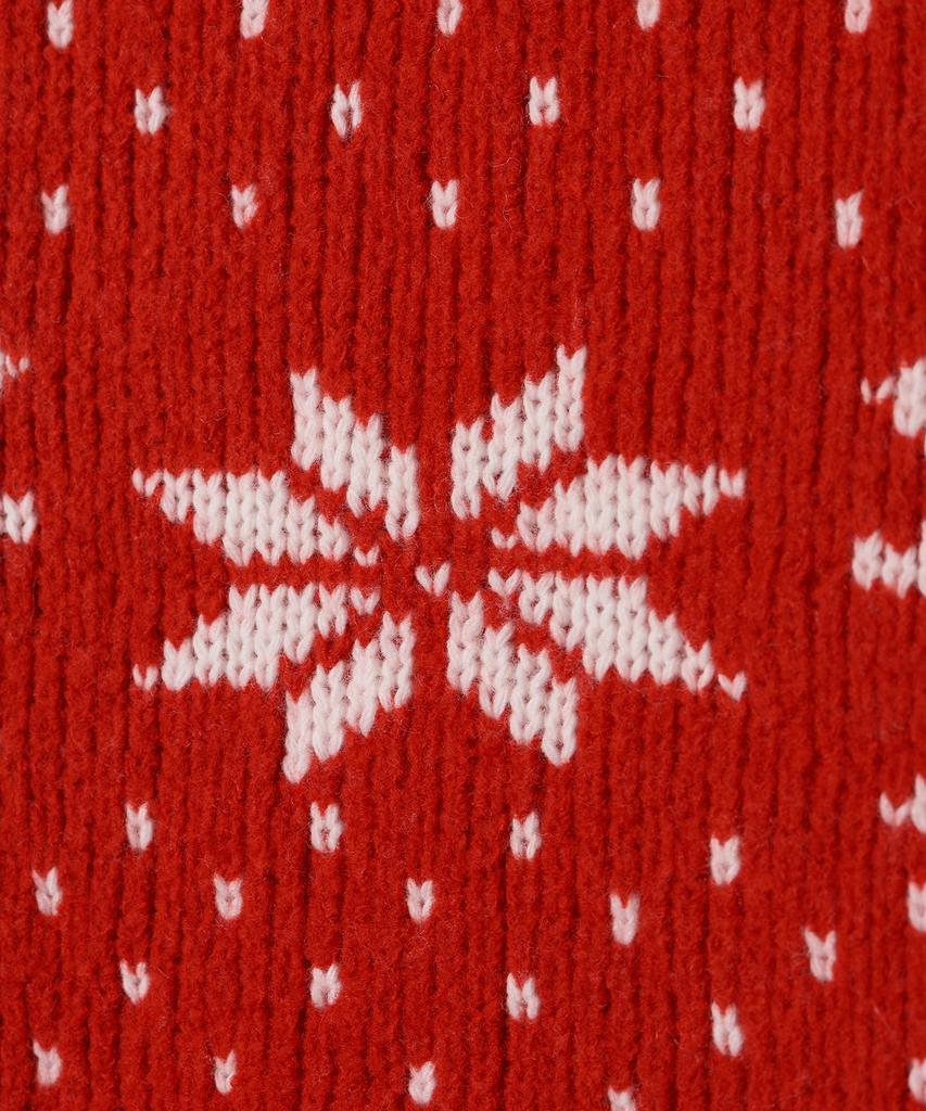 TTUDEMENT Winter Ski Knit Red