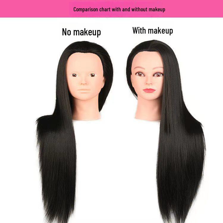 Манекен-голова для плетения кос, макияжа и укладки волос