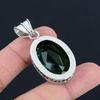 Green Quartz Gemstone Pendant Solid 925 Sterling Silver Pendant Jewelry Gift For Unisex
