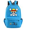 Anime One Piece Backpack for Boy Girl Hildren Back To School Schoolbag Student Kawaii Backpack Luffy Nami Usopp Lightweight Bags